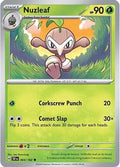 Nuzleaf (004) [SV05 Temporal Forces] Reverse Holofoil - Common