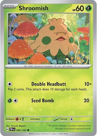Shroomish (006) [SV05 Temporal Forces] - Common