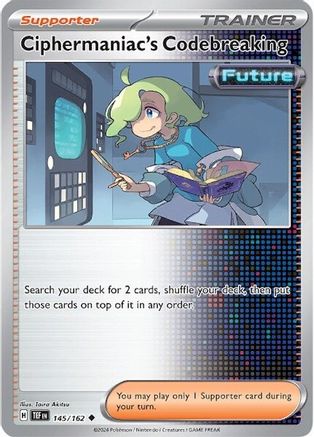Ciphermaniac's Codebreaking (145/162) [SV05 Temporal Forces] - Uncommon