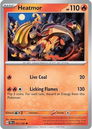 Heatmor (031) [SV05 Temporal Forces] Reverse Holofoil - Common