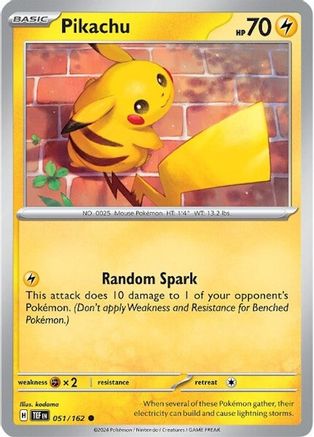 Pikachu (051) [SV05 Temporal Forces] - Common