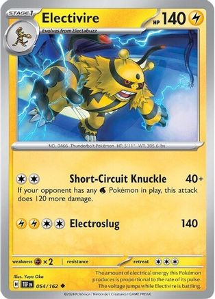 Electivire (054) [SV05 Temporal Forces] - Uncommon