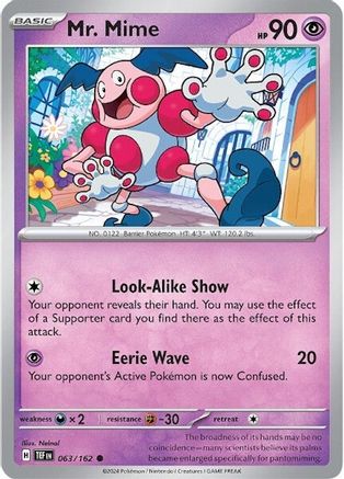 Mr. Mime (063) [SV05 Temporal Forces] - Common