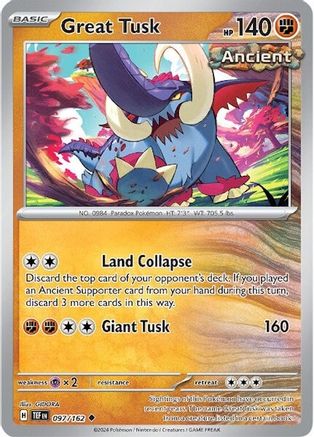 Great Tusk (097/162) [SV05 Temporal Forces] - Uncommon