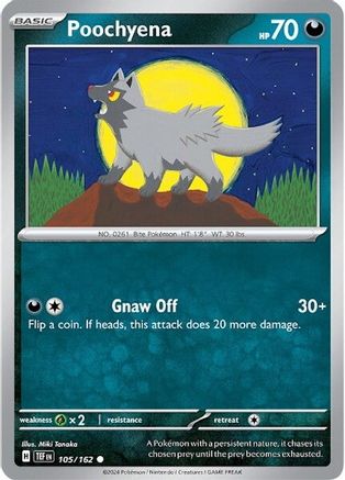 Poochyena (105) [SV05 Temporal Forces] - Common