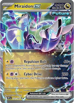 Miraidon ex (122) [SV05 Temporal Forces] Holofoil - Double Rare