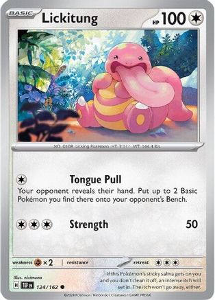 Lickitung (124/162) [SV05 Temporal Forces] - Common