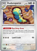 Dudunsparce (129) [SV05 Temporal Forces] Holofoil - Rare