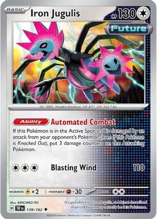 Iron Jugulis (139) [SV05 Temporal Forces] Reverse Holofoil - Uncommon