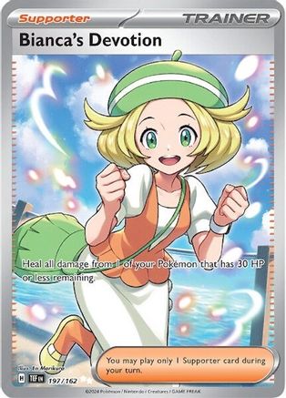 Bianca's Devotion (197/162) [SV05 Temporal Forces] Holofoil - Ultra Rare