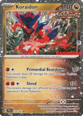 Koraidon (Gamestop Promo) (119) [Miscellaneous Cards & Products] Reverse Holofoil - Promo