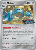 Metang (Prerelease) [Staff] (090) [SV Scarlet & Violet Promo Cards] Holofoil - Promo