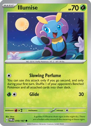 Illumise (010) [SV06 Twilight Masquerade] Reverse Holofoil - Common