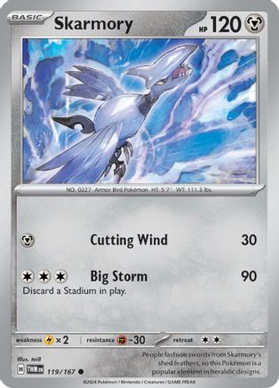 Skarmory (119) [SV06 Twilight Masquerade] - Common