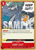 Keep Out (OP07-018) - 500 Years in the Future Pre-Release Cards