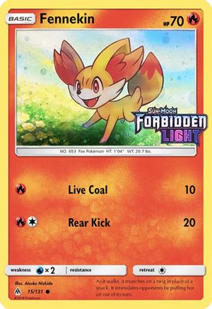 Fennekin (Toys R' Us Promo) (015/131) [SM Promos] Holofoil - Promo