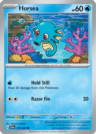 Horsea (010/064) [SV Shrouded Fable] Reverse Holofoil - Common