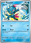 Sneasel (013) [SV Shrouded Fable] - Common