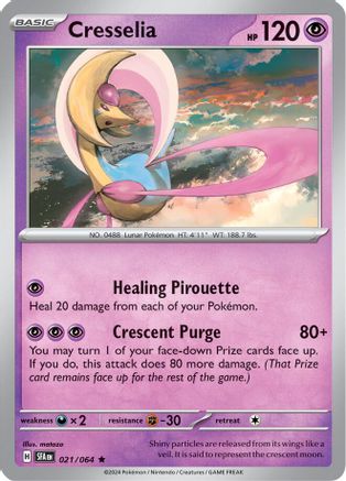 Cresselia (021/064) [SV Shrouded Fable] Reverse Holofoil - Rare