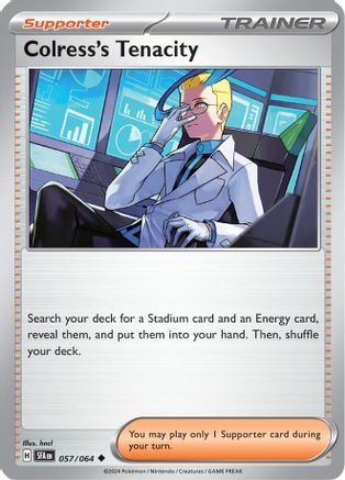 Colress's Tenacity (057/064) [SV Shrouded Fable] Reverse Holofoil - Uncommon