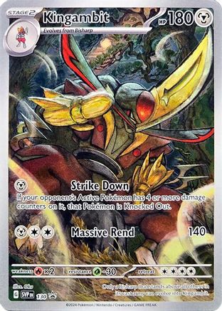 Kingambit (130) [SV Scarlet & Violet Promo Cards] Holofoil - Promo