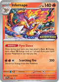 Infernape (Prerelease) [Staff] (116) [SV Scarlet & Violet Promo Cards] Holofoil - Promo