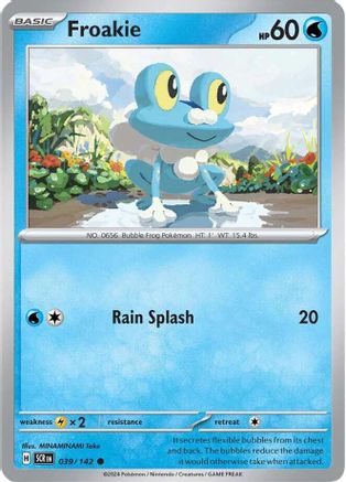 Froakie (039) [SV07 Stellar Crown] Reverse Holofoil - Common