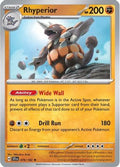 Rhyperior (076) [SV07 Stellar Crown] Holofoil - Rare