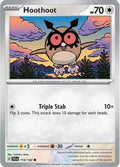 Hoothoot (114) [SV07 Stellar Crown] - Common