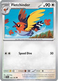 Fletchinder (122) [SV07 Stellar Crown] Reverse Holofoil - Common