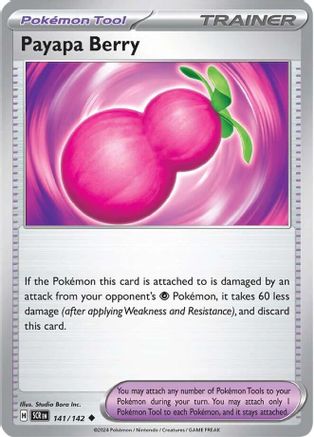 Payapa Berry (141) [SV07 Stellar Crown] Reverse Holofoil - Uncommon