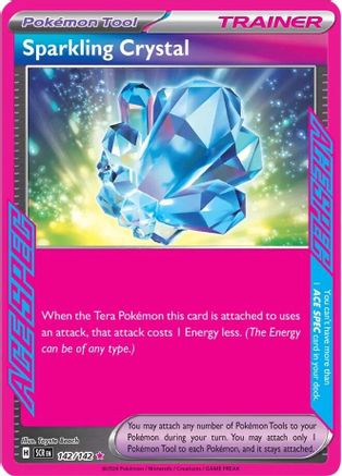 Sparkling Crystal (142) [SV07 Stellar Crown] Holofoil - ACE SPEC Rare