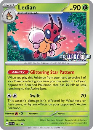 Ledian (133) [SV Scarlet & Violet Promo Cards] Holofoil - Promo