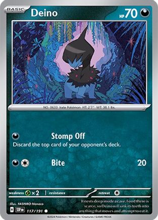 Deino (117) [SV08 Surging Sparks] - Common