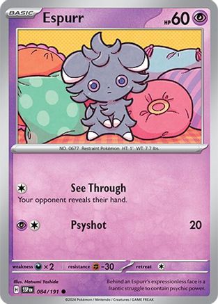 Espurr (084) [SV08 Surging Sparks] - Common