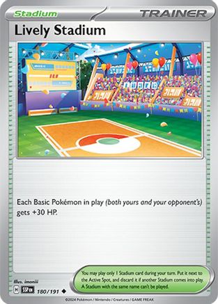 Lively Stadium (180) [SV08 Surging Sparks] - Uncommon