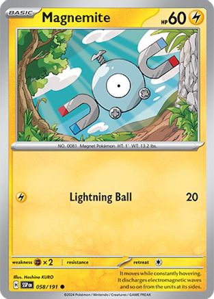 Magnemite (058) [SV08 Surging Sparks] - Common