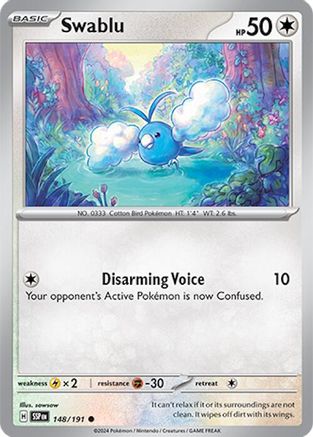 Swablu (148) [SV08 Surging Sparks] - Common