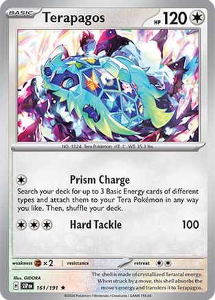Terapagos (161) [SV08 Surging Sparks] Holofoil - Rare