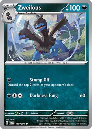 Zweilous (118) [SV08 Surging Sparks] - Common