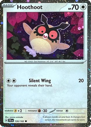 Hoothoot (Cosmos Holo) (126) [Miscellaneous Cards & Products] Holofoil - Promo