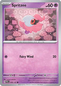 Spritzee (038) [SV Prismatic Evolutions] Reverse Holofoil - Common