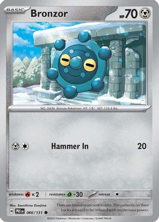 Bronzor (066) [SV Prismatic Evolutions] - Common