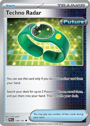Techno Radar (130) [SV Prismatic Evolutions] - Uncommon