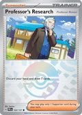Professor's Research [Professor Rowan] (Poke Ball Pattern) (124) [SV Prismatic Evolutions] Holofoil - Common