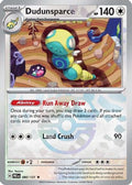 Dudunsparce (Master Ball Pattern) (080) [SV Prismatic Evolutions] Holofoil - Rare