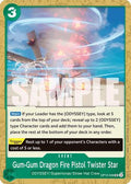 Gum-Gum Dragon Fire Pistol Twister Star (OP10-039) - Royal Blood