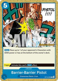 Barrier-Barrier Pistol (OP10-060) - Royal Blood Release Event Cards