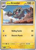 Alolan Graveler (045) [SV09 Journey Together] Reverse Holofoil - Common