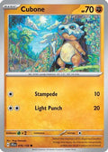 Cubone (076) [SV09 Journey Together] - Common